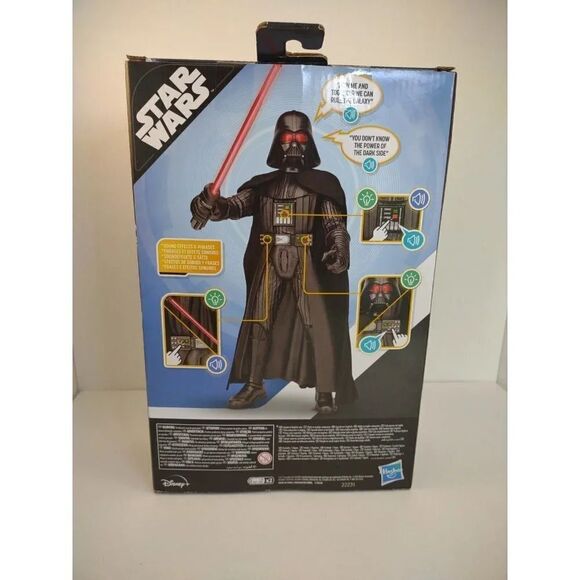 Star Wars DARTH VADER Action Figure Obi Wan Kenobi Galactic Action Inter… - Picture 11 of 16